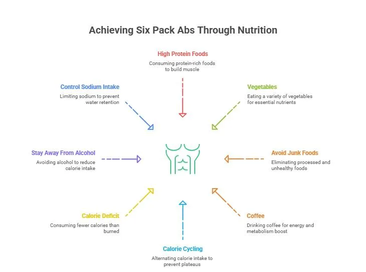 8 Regras de Ouro da Nutrição para Conquistar um Abdômen Definido