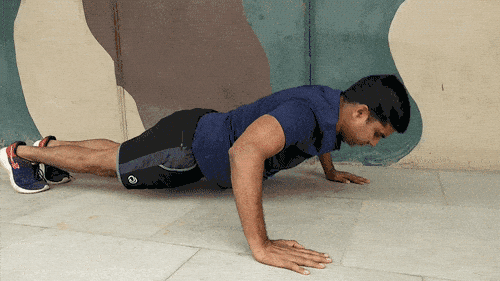wide grip push up