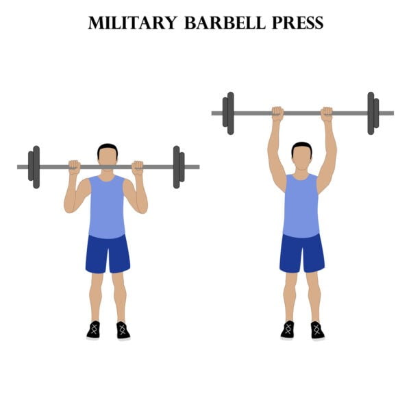 Barbell Military Press