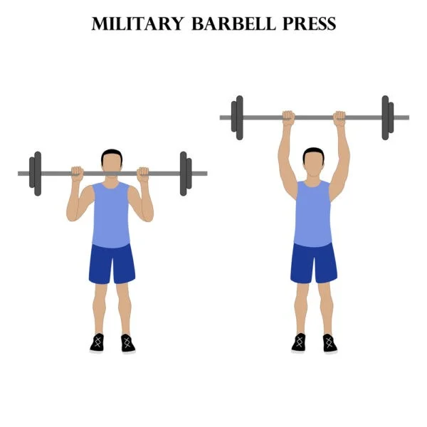 Barbell Military Press