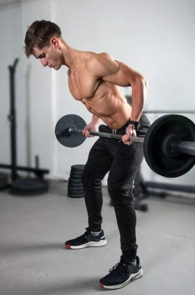 bent over barbell row