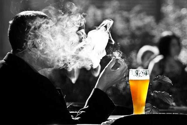 drink and smoke