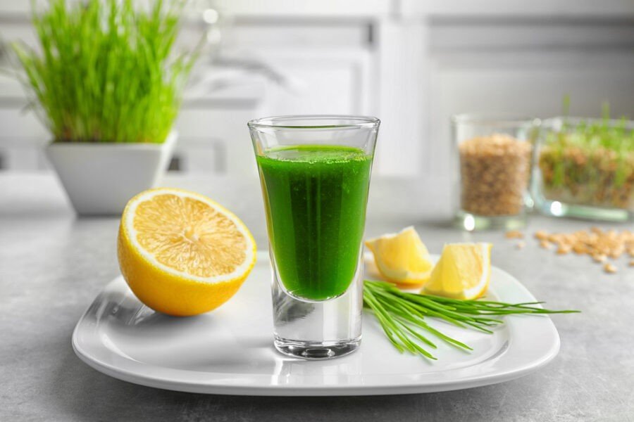 wheatgrass juice