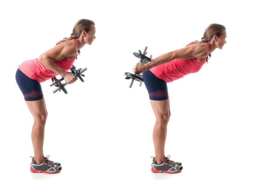 Tricepkick Backs Upper Body Exercises