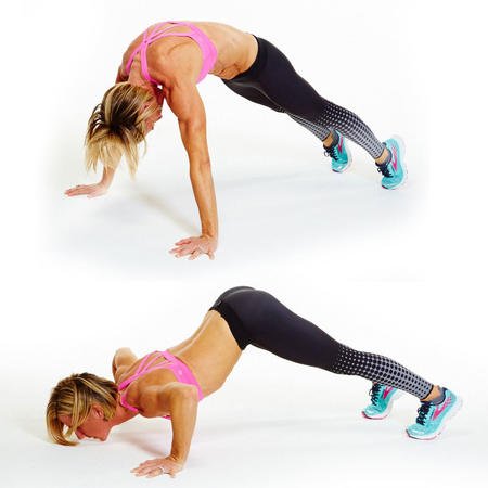 Crouching Push Up