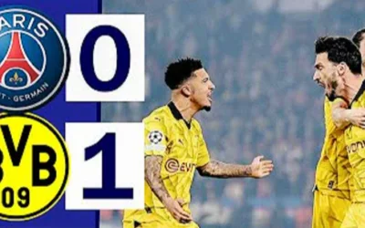 Dortmund Also Beat Psg in the Second Leg 1 0 to Advance to the Lm Final