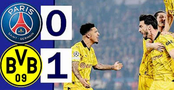 Dortmund Also Beat Psg in the Second Leg 1-0 to Advance to the Lm Final