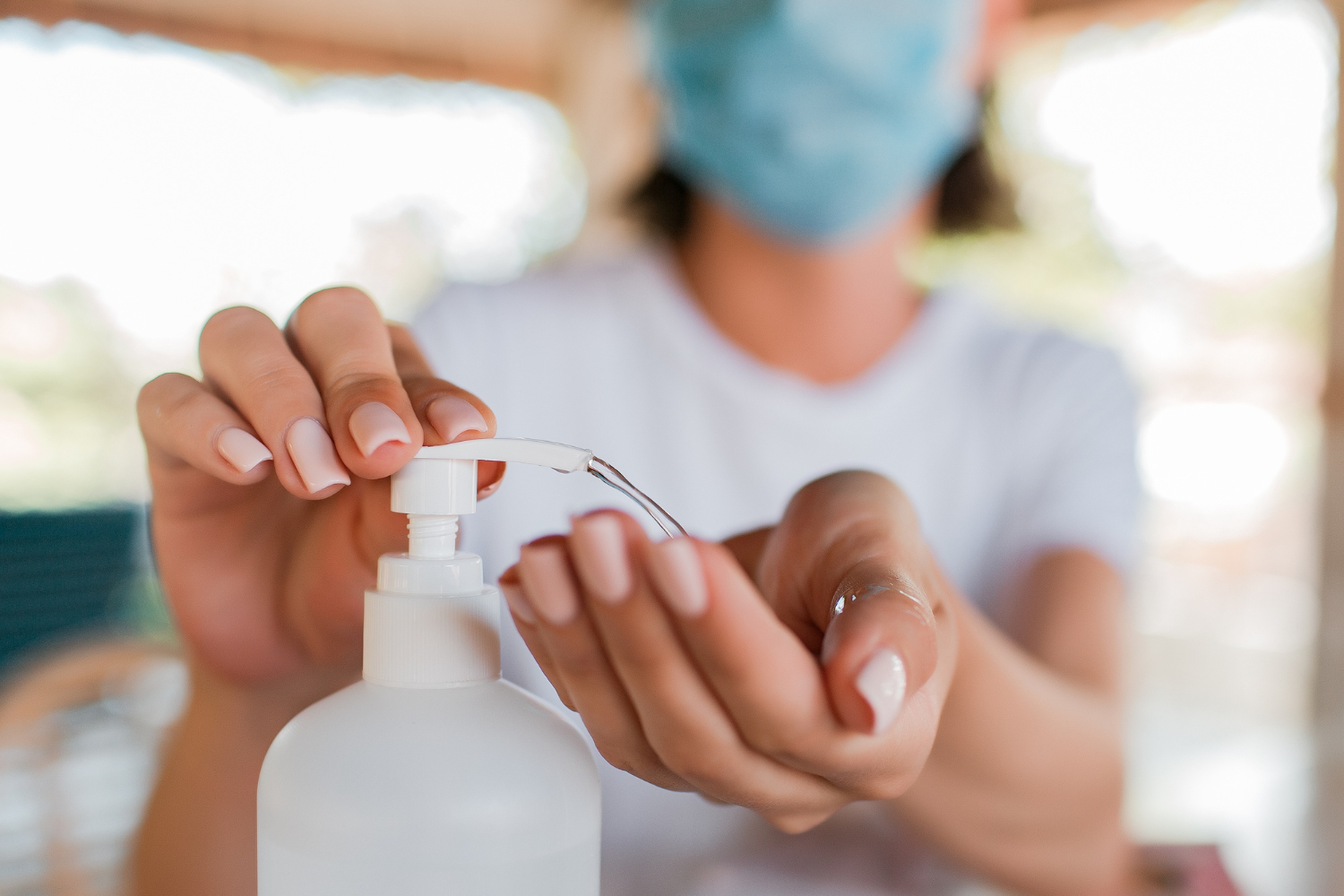 Hand Sanitizer on a Cut