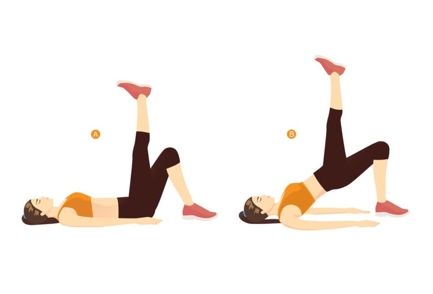 O que acontecerá após um mês de treinamento com apenas um braço (ou perna)? 5 Single leg hip thrust