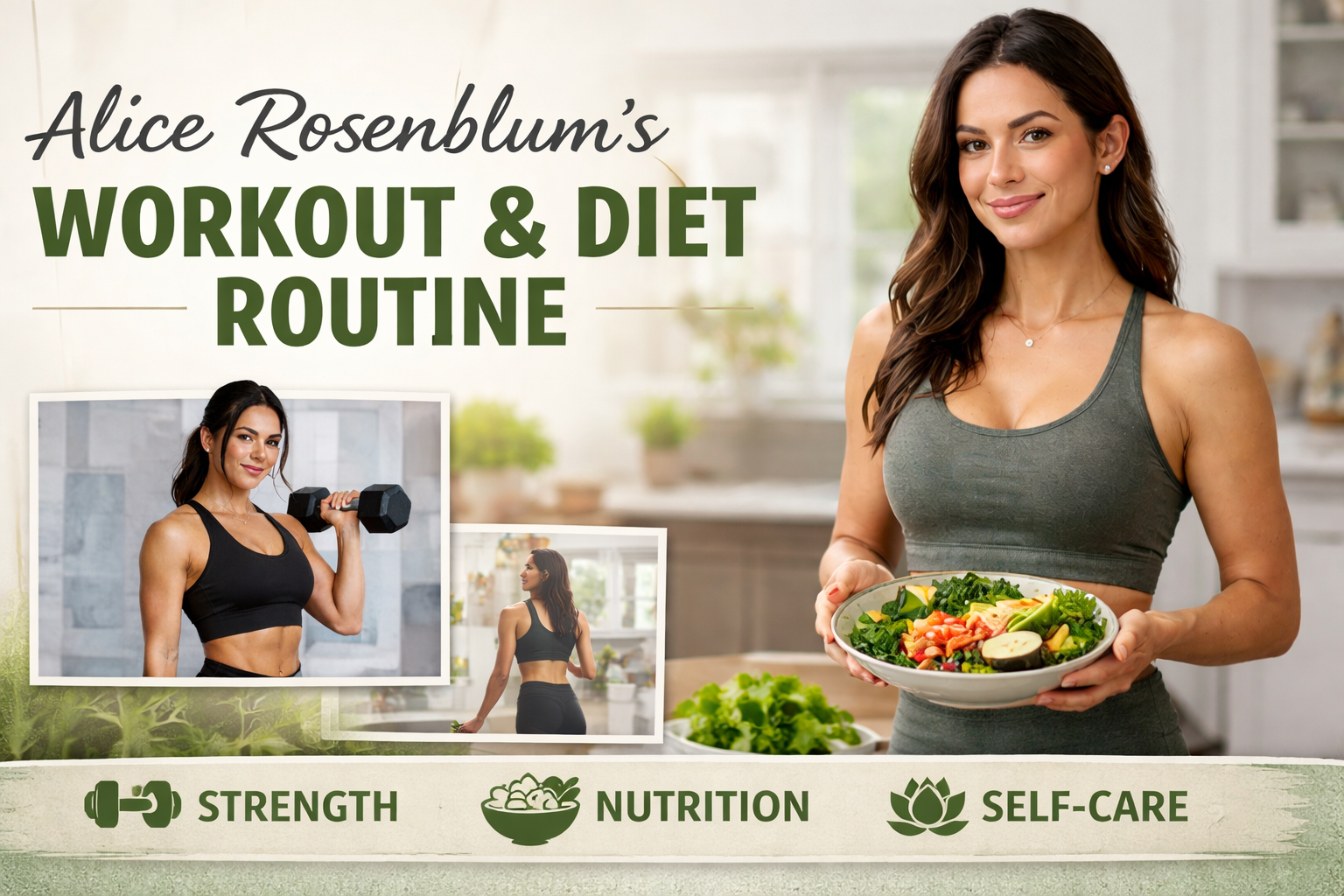 Alice Rosenblum Workout and Diet Routine