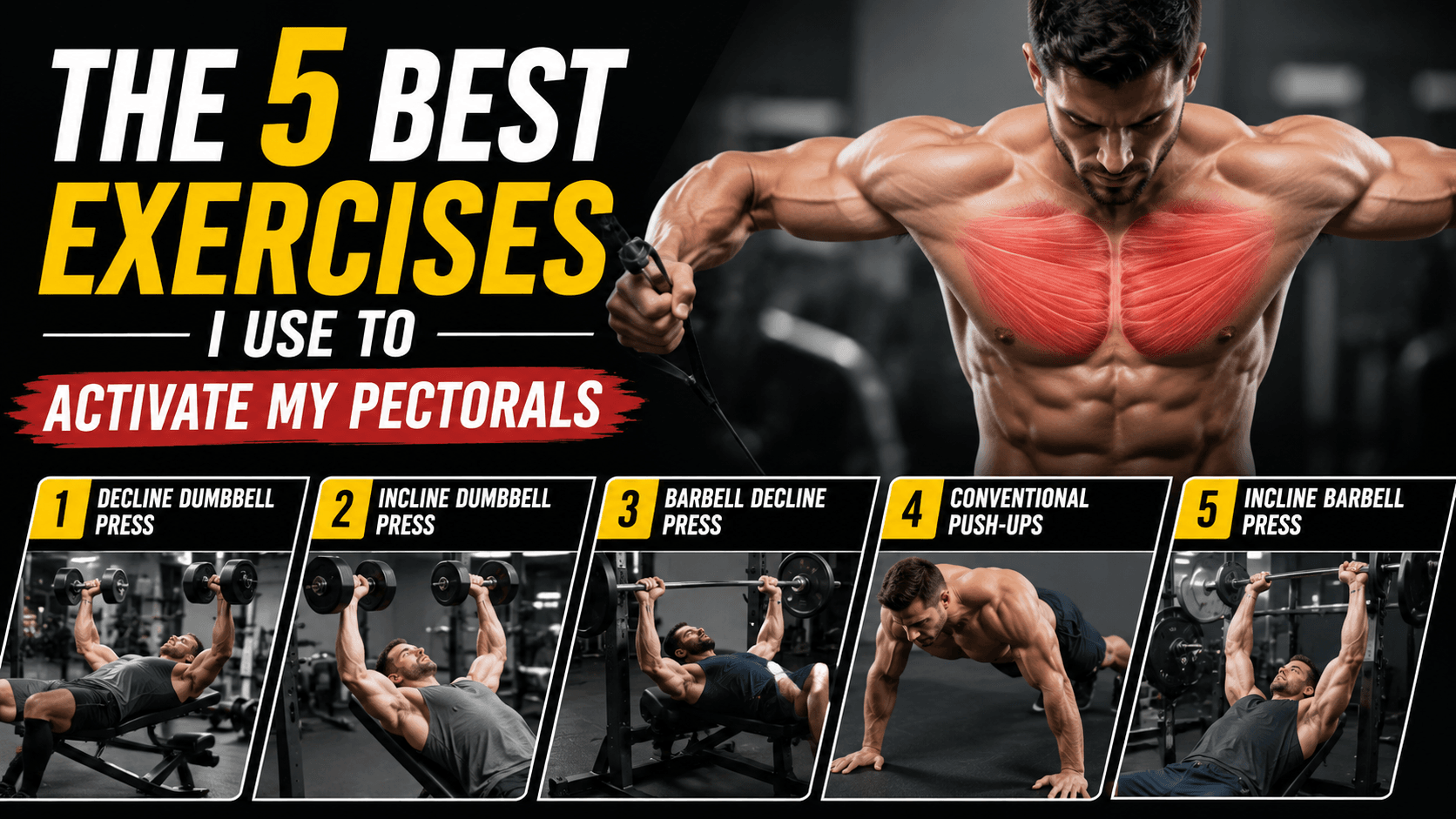 The 5 Best Exercises I Use to Activate My Pectorals